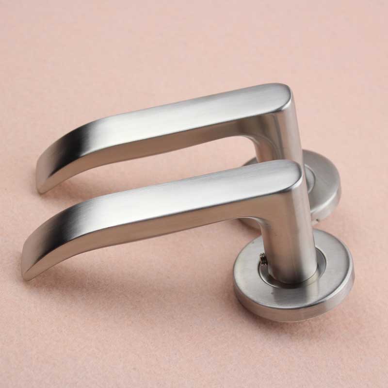 High Quality Mortise Handle Pull Door Handle Lock with rose