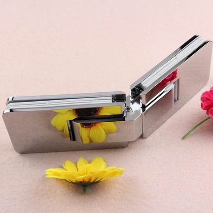 135 degree Spring double action hinge Glass to glass brass shower door hinge